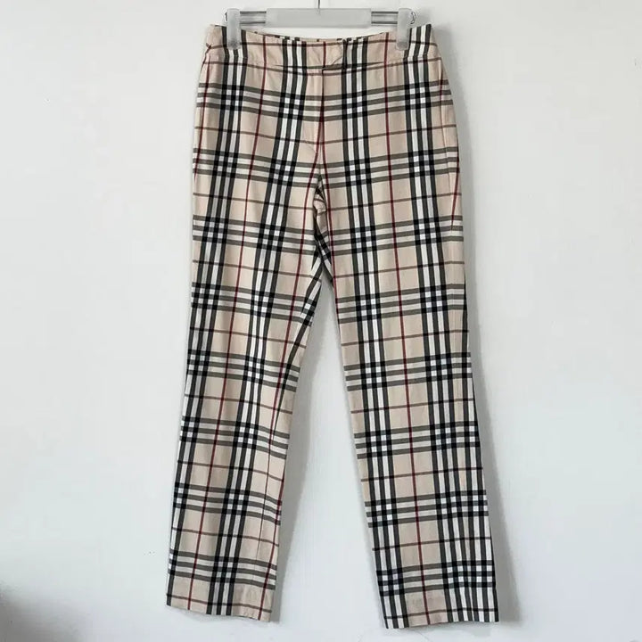 [BUNJANG] Burberry London Nova Check Cotton Pants / 버버리런던 노바 체크 팬츠