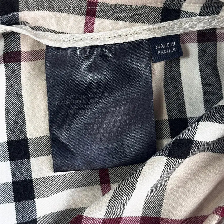 [BUNJANG] Burberry London Nova Check Cotton Pants / 버버리런던 노바 체크 팬츠