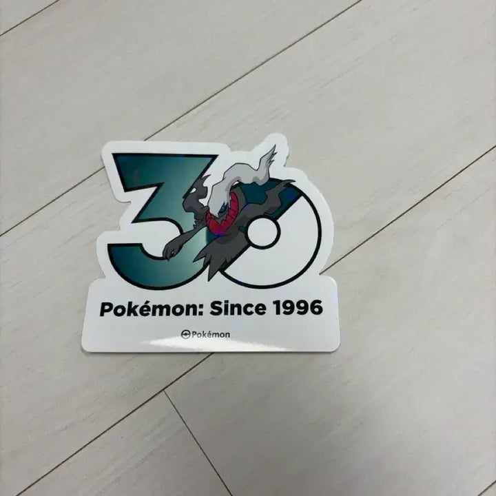 [BUNJANG] Pokemon 30th Anniversary Darkrai Sticker / 포켓몬 30주년 스티커 다크라이