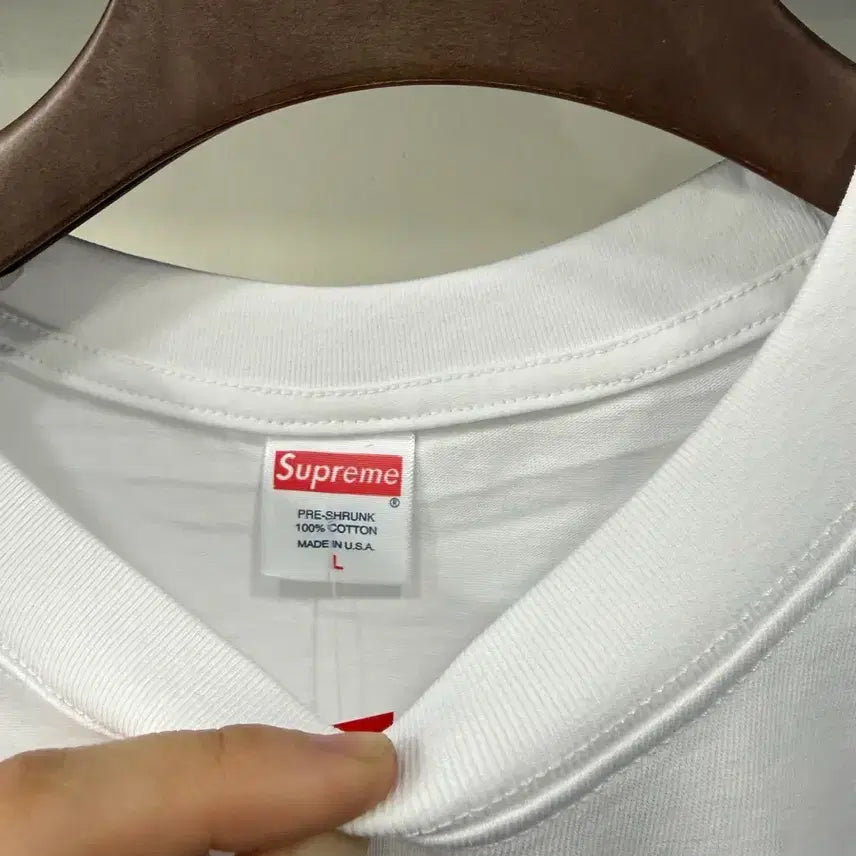 [BUNJANG] Supreme Leopard Box Logo T-Shirt (Size L) / 레오파드 박스 로고 티셔츠