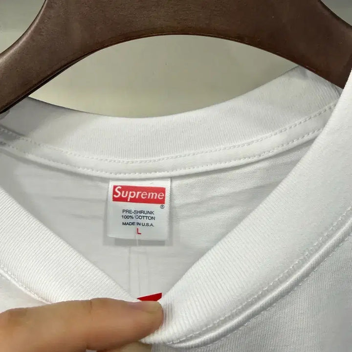 [BUNJANG] Supreme Leopard Box Logo T-Shirt (Size L) / 레오파드 박스 로고 티셔츠