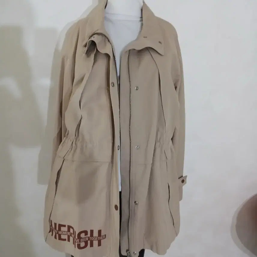 [BUNJANG] Egoist Beige Loose String Jacket / 020 에고이스트 루즈 스트링 자켓