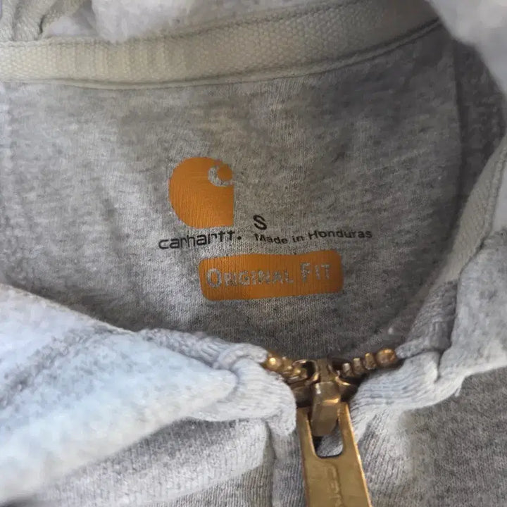 [BUNJANG] Carhartt Grey Hoodie / 칼하트 그레이 후드집업
