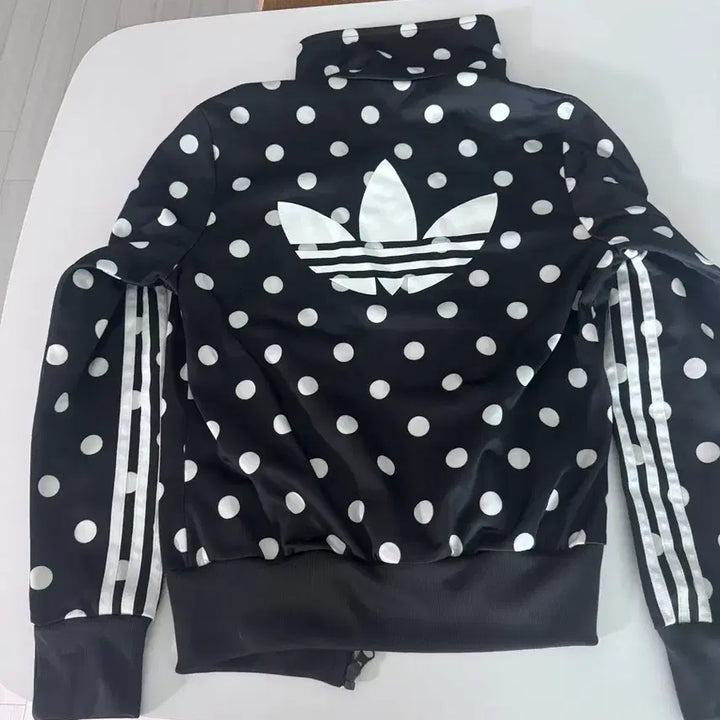 [BUNJANG] Adidas Polka Dot Firebird Track Top Jersey / 아디다스 땡땡이 도트 져지 파이어버드 상의 90