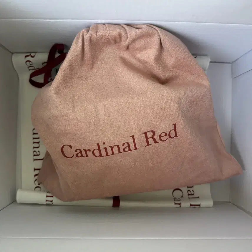 [BUNJANG] Cardinal Red Vanity Bag Black / (새상품) 카디널 레드 Cardinal Red 바니티 백 블랙