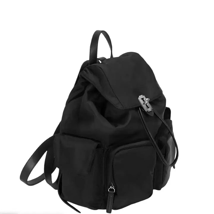 [BUNJANG] Vunque Hey Double Pocket Backpack Medium / 분크 헤이 더블 포켓 백팩 미듐 가방