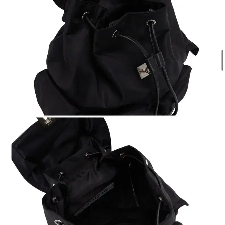 [BUNJANG] Vunque Hey Double Pocket Backpack Medium / 분크 헤이 더블 포켓 백팩 미듐 가방