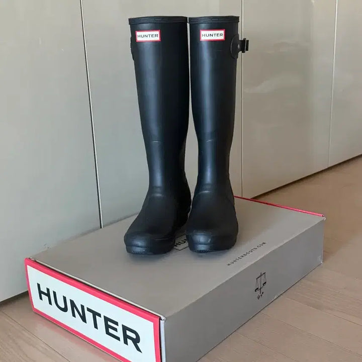 [BUNJANG] Hunter Original Tall Rain Boots Black / 헌터장화