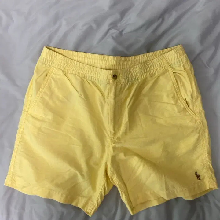 [BUNJANG] Polo Yellow Shorts L / 폴로 노란색 반바지 L
