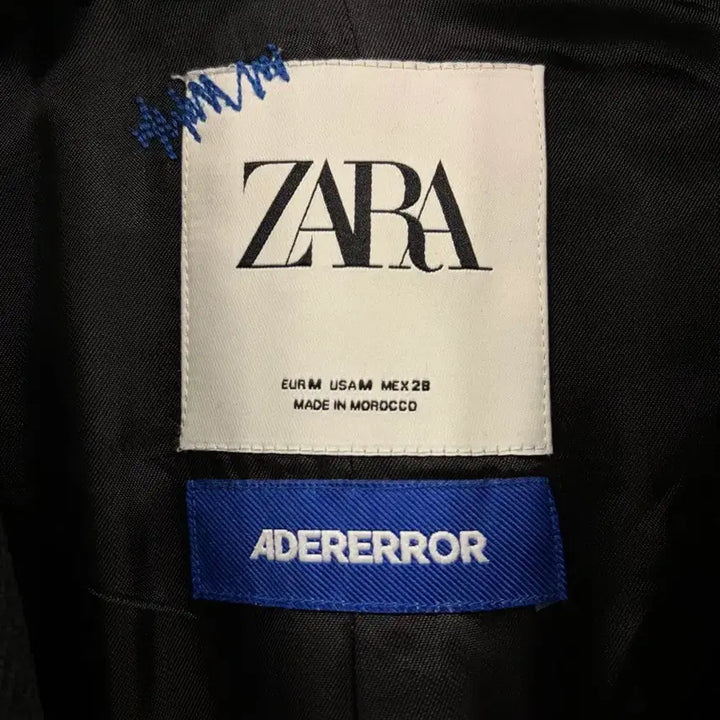[BUNJANG] ZARA x ADER ERROR Wool Blend Oversized Coat Black / 자라 x 아더에러 울 블렌드 오버사이즈 코트 블랙