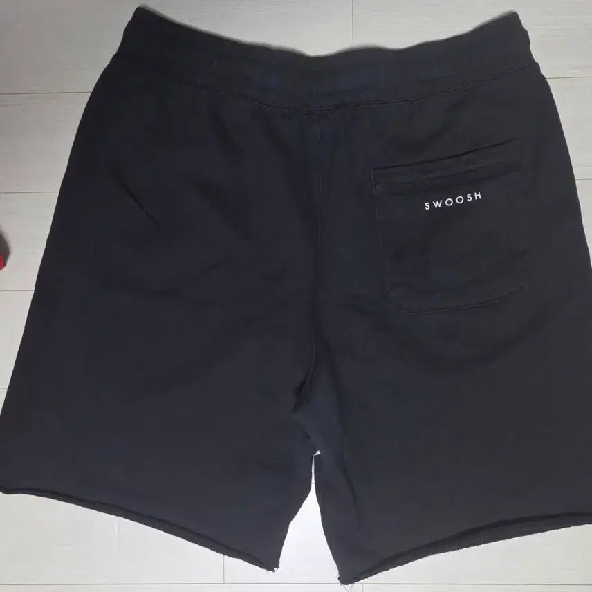 [BUNJANG] Nike Swoosh Logo Knit Shorts / [2XL, 체감 L~XL] 나이키 스우시 로고 니트 반바지 쇼츠