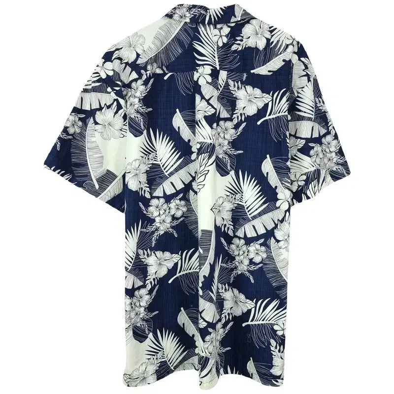 [BUNJANG] Palmwave Oversized Hawaiian Aloha Shirt / (새상품)팜웨이브 오버핏 하와이안 알로하 셔츠 M20472