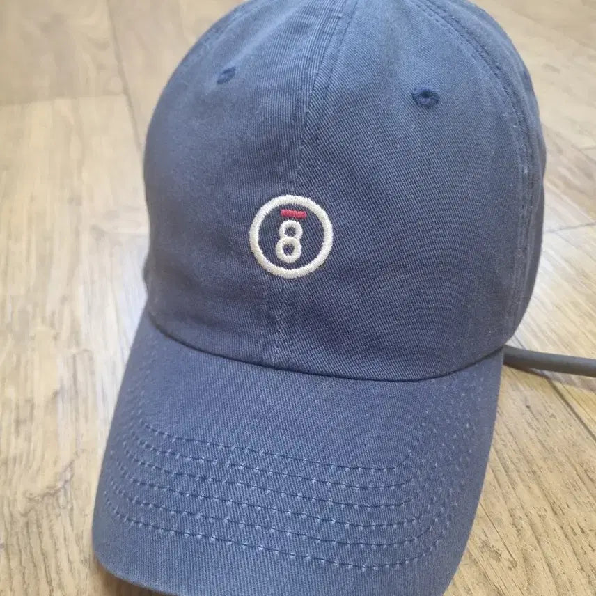 [BUNJANG] BORN CHAMPS 08 Logo Ball Cap Navy / 본챔스 08로고 볼캡 네이비