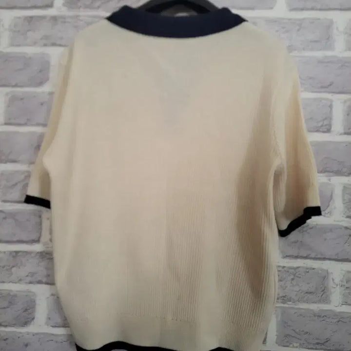 [BUNJANG] Trend Collection Short Sleeve Collar Knit / 트렌드컬렉션 반팔카라니트/알뜰한여우