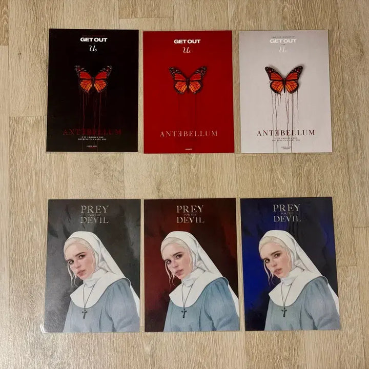 [BUNJANG] Antebellum &amp; Pray for the Devil B5 Poster Set (3 Types) / <안테벨룸> <프레이 포 더 데블> B5 포스터 3종