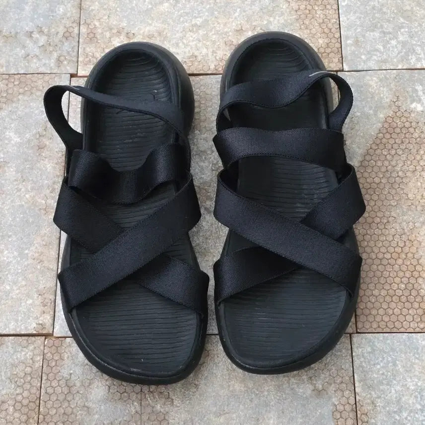 [SOLD OUT] (230)나이키 로쉬 원 블랙 샌들 샌달