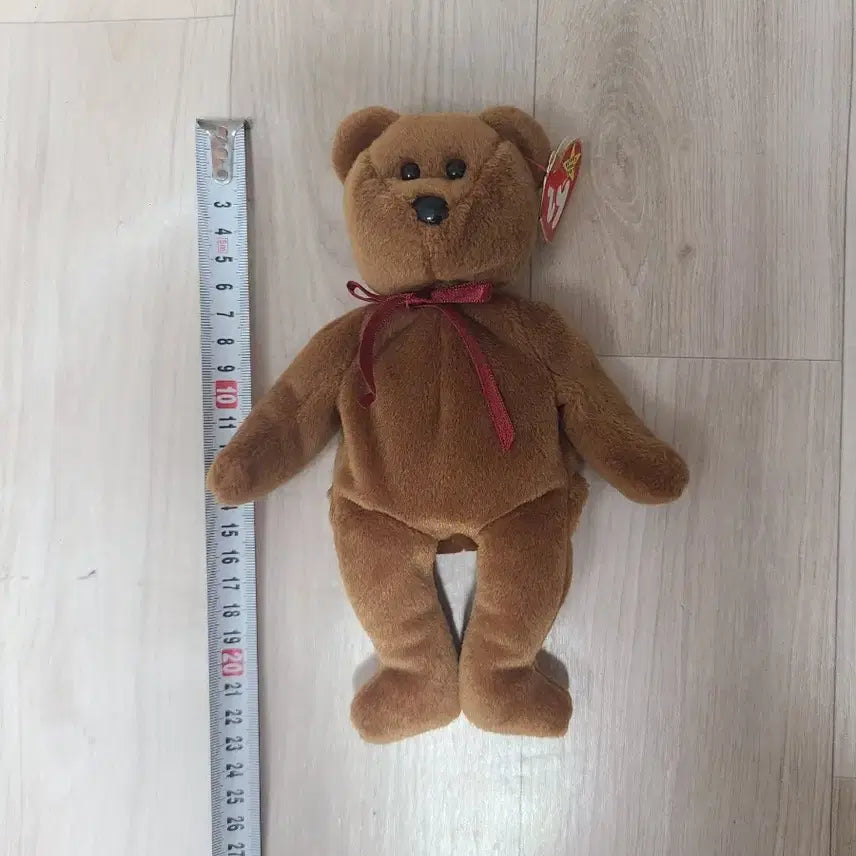 [BUNJANG] Ty Beanie Baby Brown Bear Plush Set / Ty Beanie Baby 갈색 곰 인형 2개 세트로 판매합니다.