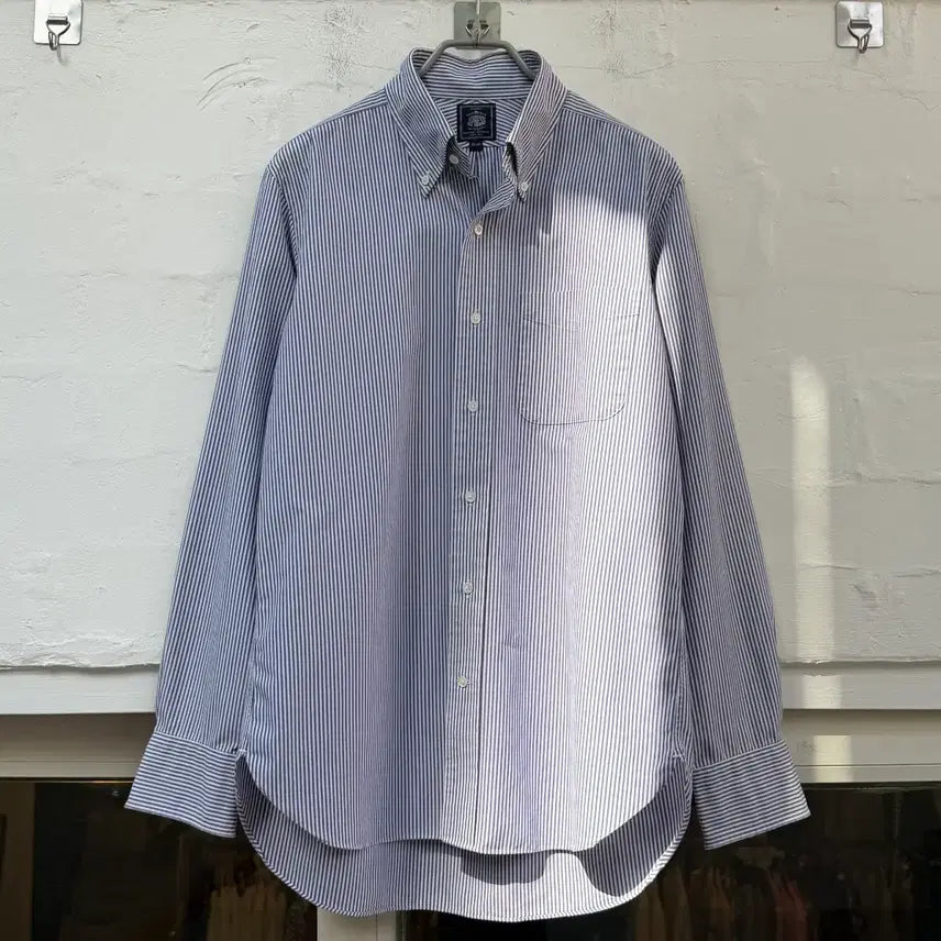 [BUNJANG] J.Press Striped Button-Down Shirt 39-84 / J Press 제이프레스 스트라이프 버튼다운 셔츠 39-84