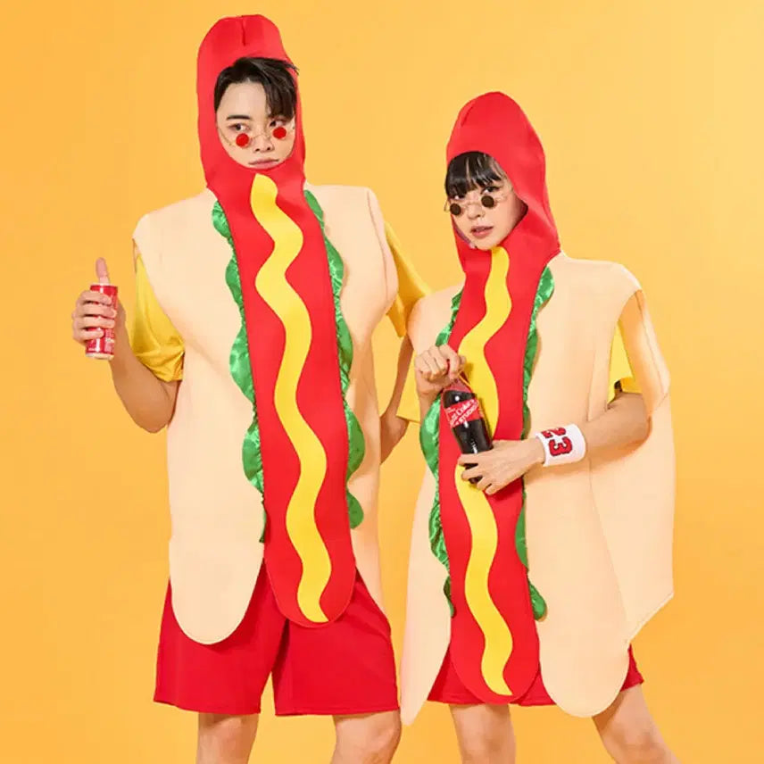 [BUNJANG] Hotdog Costume Only / 핫도그 졸사 반티