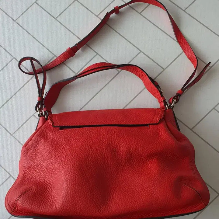 [BUNJANG] MCM Soft Leather Flap Shoulder Bag / MCM 가방