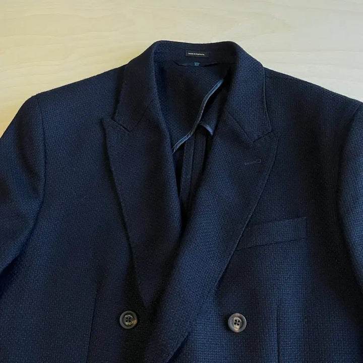 [BUNJANG] Massimo Dutti Navy Double Breasted Blazer (EU 50) / 마시모두띠 네이비 더블 블레이저 ( 40 )