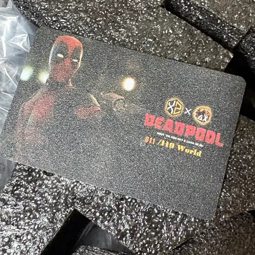 [BUNJANG] XS &amp; AX Deadpool Resin Limited Edition Figure / XS &amp; AX 레진 데드풀 피규어
