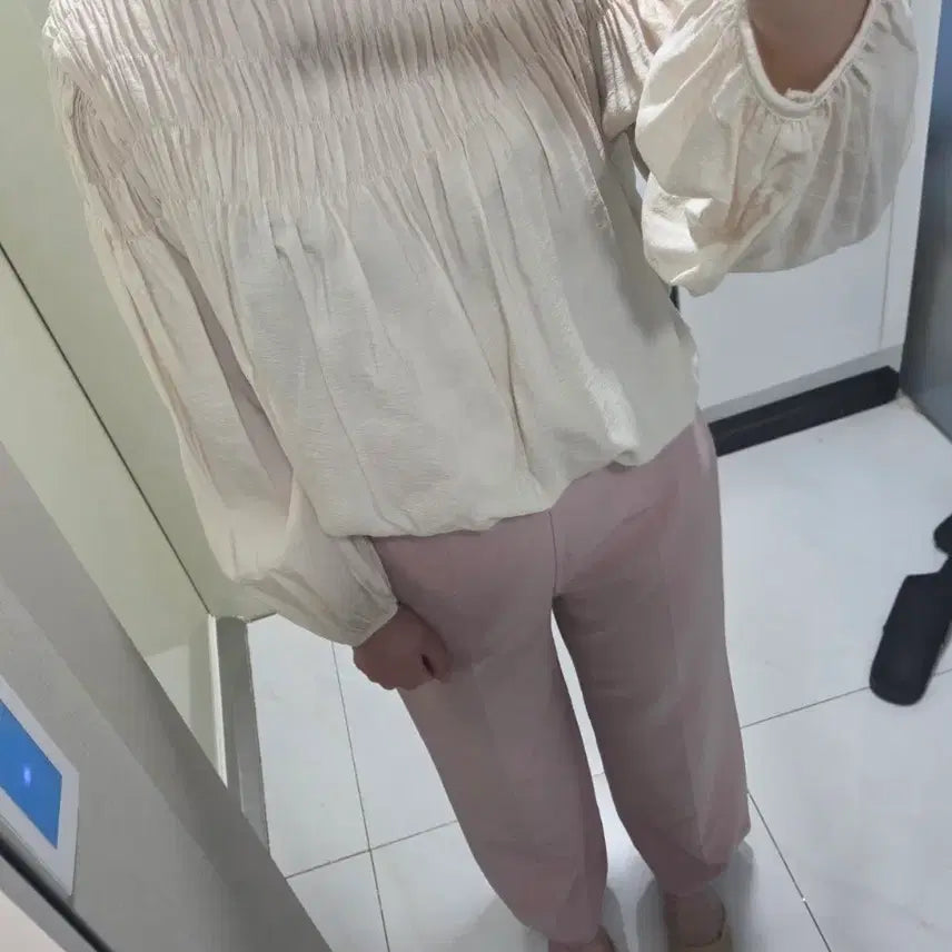 [BUNJANG] Pink Slacks / 핑크 슬랙스