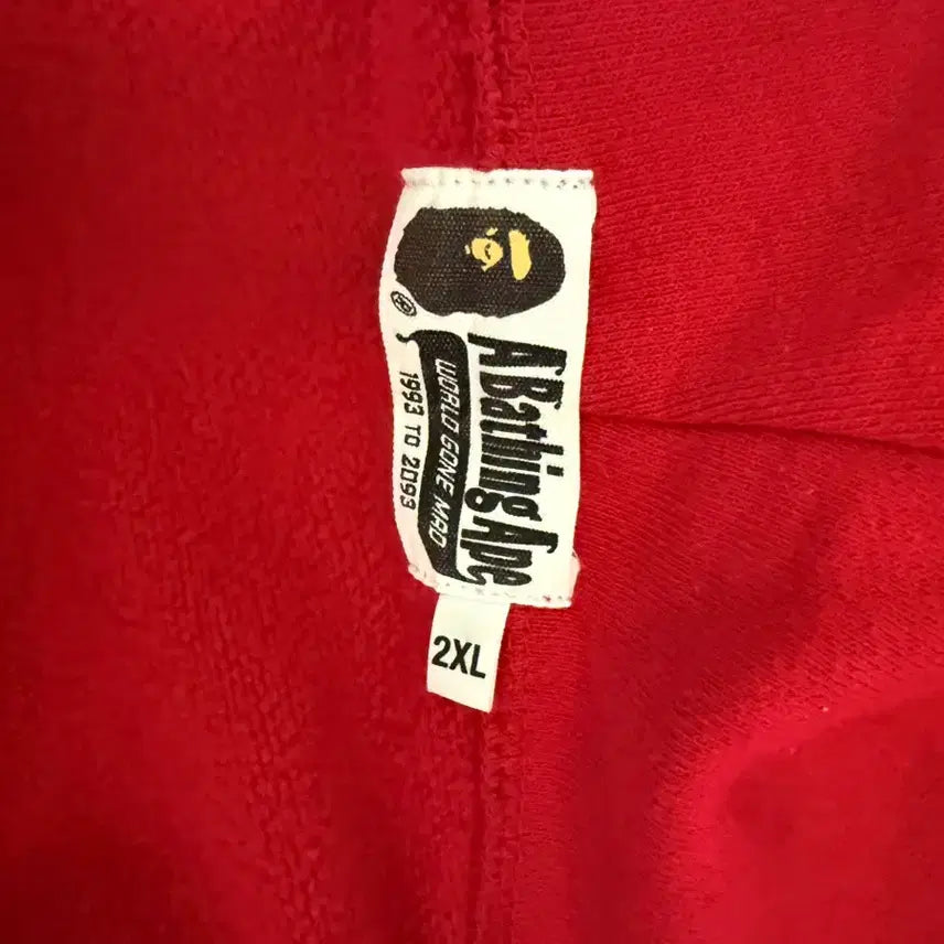 [BUNJANG] A Bathing Ape Shark Hoodie Red/Camo 2XL / 베이프 샤크후드 적계&amp;카모 2XL 판매합니다