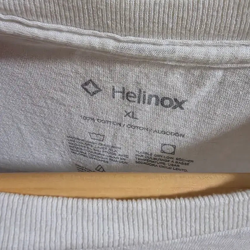 [BUNJANG] Helinox Short-Sleeve T-Shirt White / 헬리녹스 반팔티