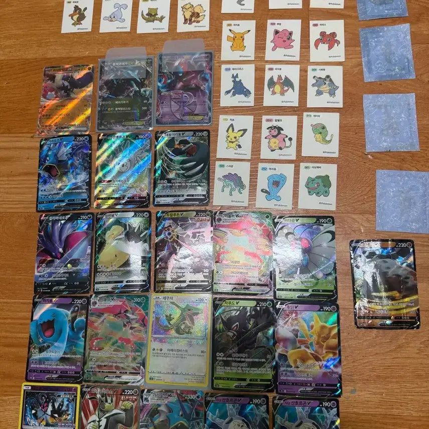 [BUNJANG] Pokemon Card &amp; Ttibu Seal Collection / 포켓몬카드,띠부씰 급처(가격제시)