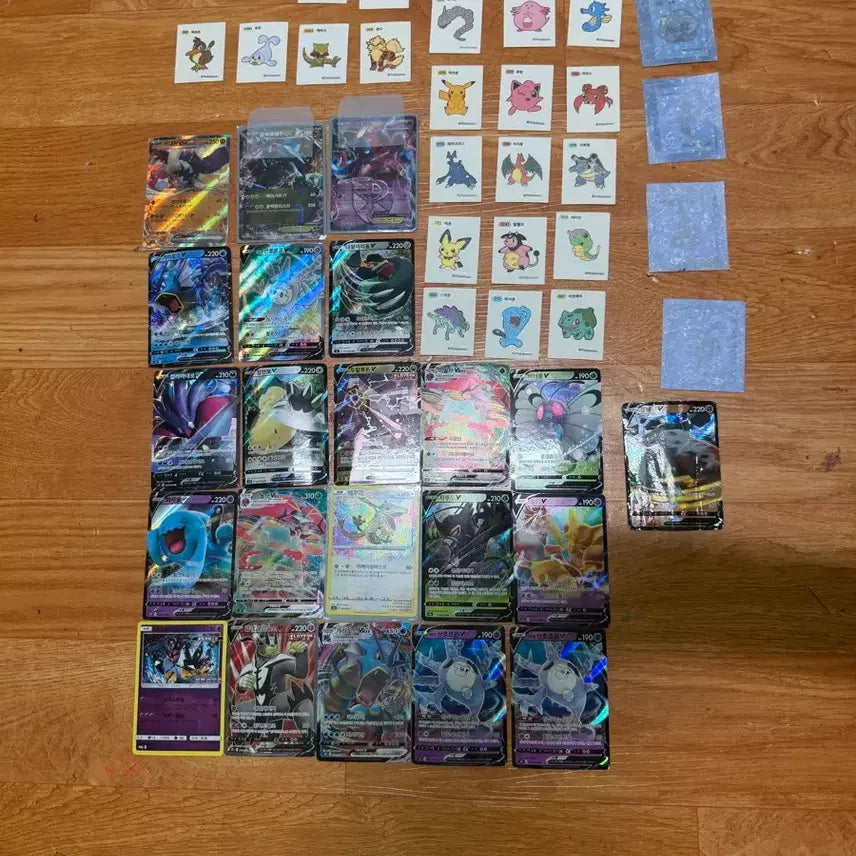 [BUNJANG] Pokemon Card &amp; Ttibu Seal Collection / 포켓몬카드,띠부씰 급처(가격제시)