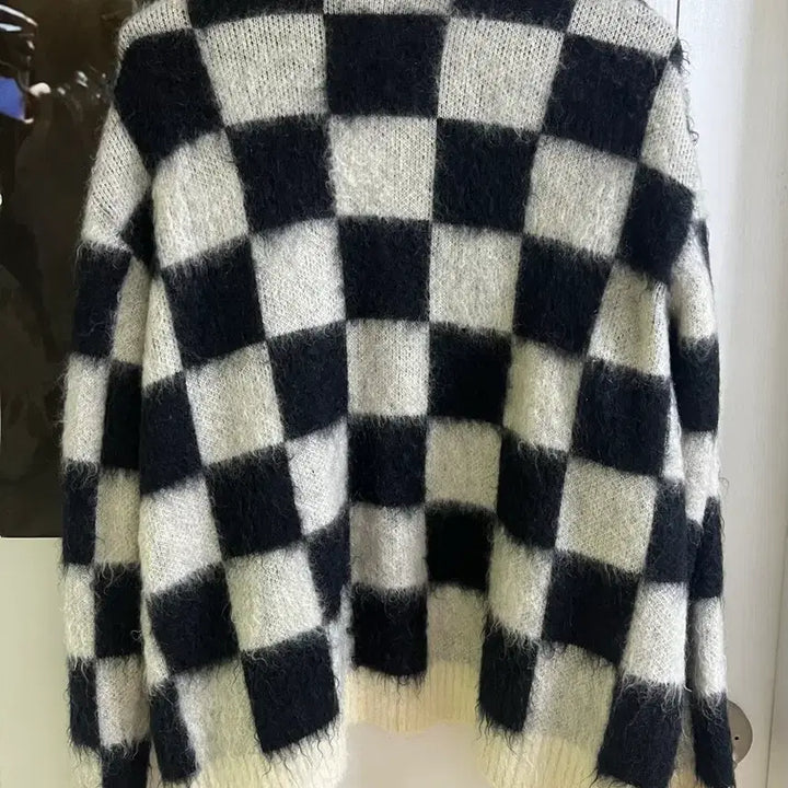 [SOLD OUT] [M] 니들스 모헤어 체크 가디건 니들즈