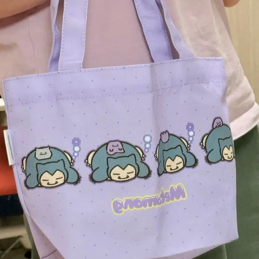 [SOLD OUT] 컬러그램 포켓몬 메타몽 에코백