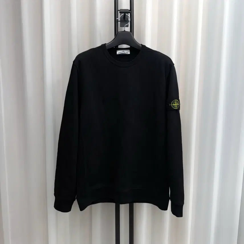 [BUNJANG] Stone Island Sweatshirt Black XL / [25년 / XL] 스톤아일랜드 맨투맨 블랙