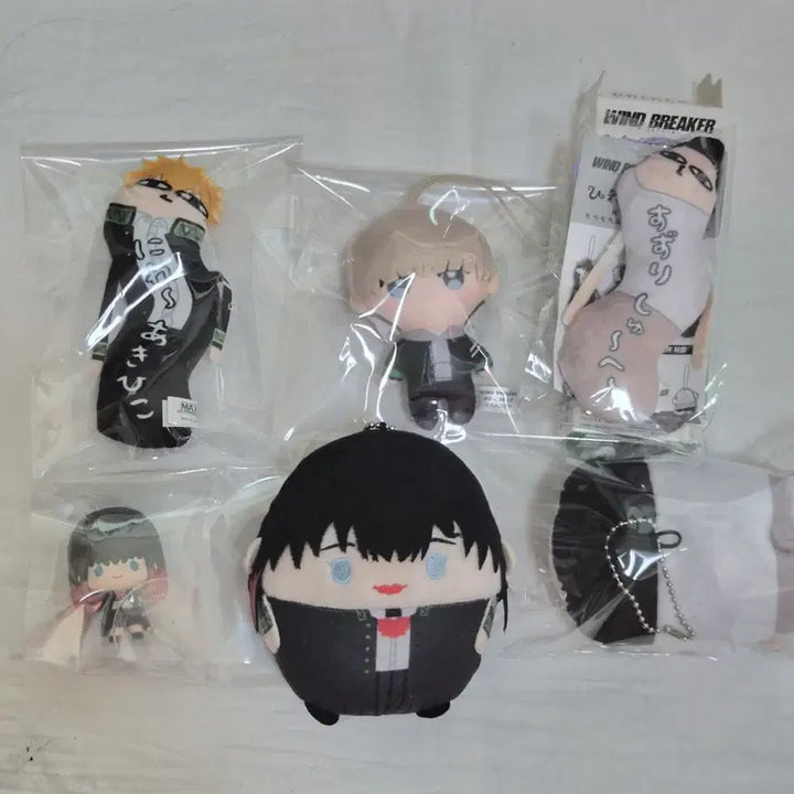 [BUNJANG] Choco Rin Twisted Guys Kaji Ren Plush Doll / (세트)윈드브레이커 윈브레 인형 누이 쵸코린 뒤틀린녀석들 카지 렌 쵸쿄린