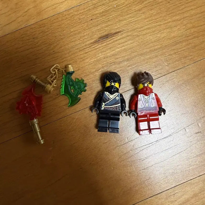 [BUNJANG] LEGO Ninjago Rebooted Kai &amp; Cole Bundle Set (Includes Weapons) / 레고 닌자고 리부티드 카이, 콜 일괄 판매 (무기포함)
