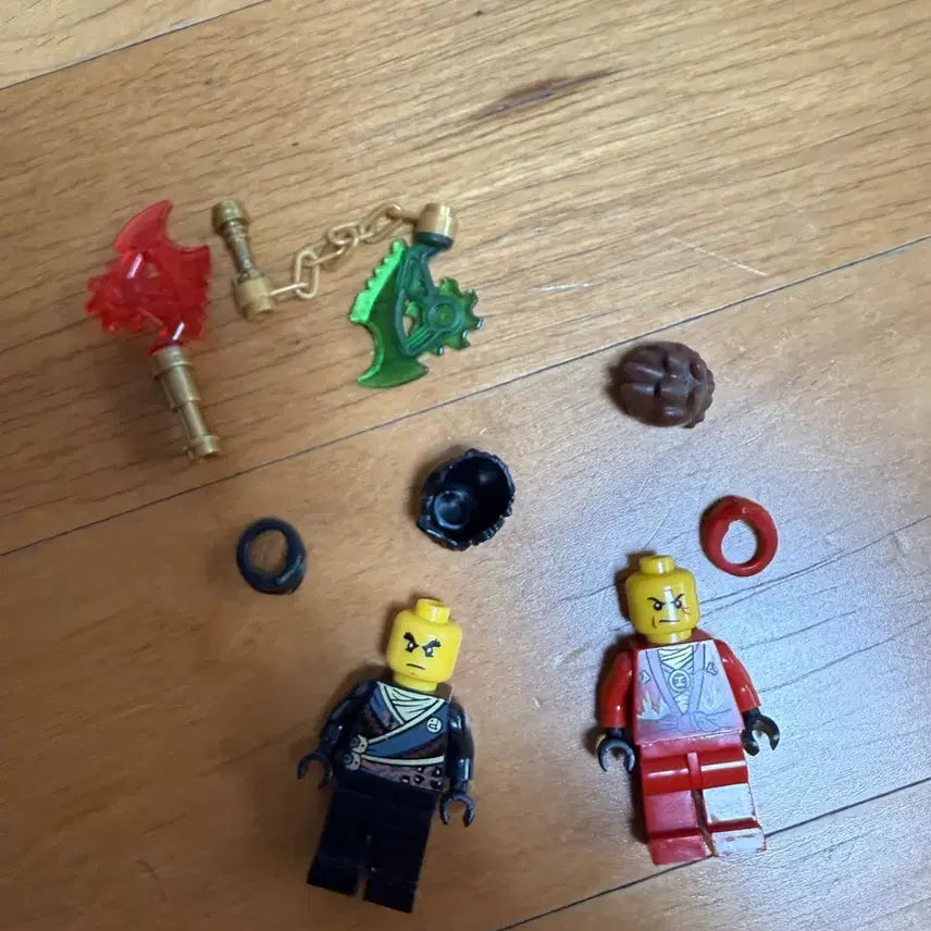 [BUNJANG] LEGO Ninjago Rebooted Kai &amp; Cole Bundle Set (Includes Weapons) / 레고 닌자고 리부티드 카이, 콜 일괄 판매 (무기포함)