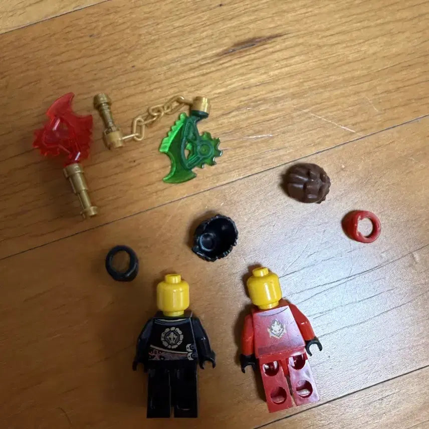 [BUNJANG] LEGO Ninjago Rebooted Kai &amp; Cole Bundle Set (Includes Weapons) / 레고 닌자고 리부티드 카이, 콜 일괄 판매 (무기포함)