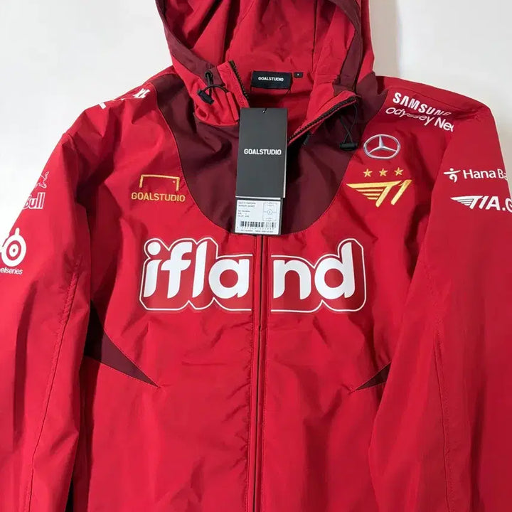[BUNJANG] T1 2023 Worlds Uniform Faker L Size / [L] 택O 23 T1티원 월즈 자켓 유니폼 페이커 마킹 RED