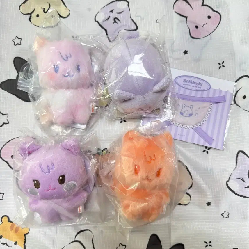 [BUNJANG] ATEEZ San Tiny Doll Bundle Set / 애니티즈 산덕이 에이티즈 산 포카 믹스 타이니 인형 aniteez