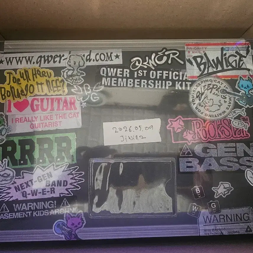 [BUNJANG] QWER 1st Membership Kit (Sealed) / 가격제안가능)QWER1기 멤버십 키트 완전 미개봉 팝니다.