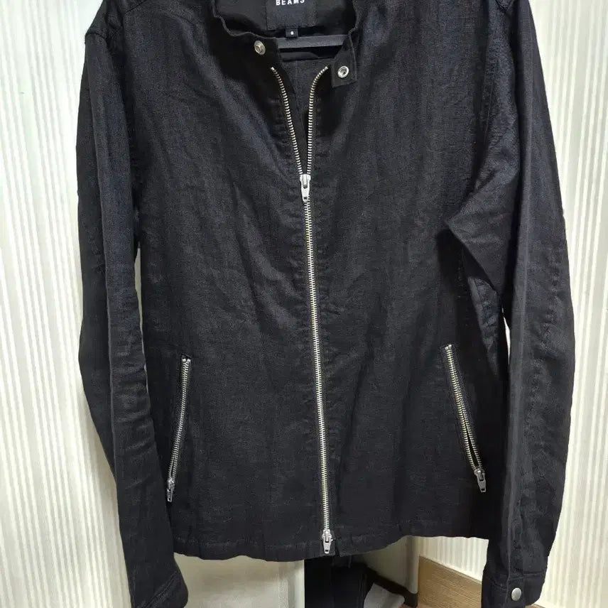 [BUNJANG] BEAMS Linen Rider Jacket / 시착만한 새것 같은 중고입니다 브랜드: BEAMS (빔즈)제품명: 린