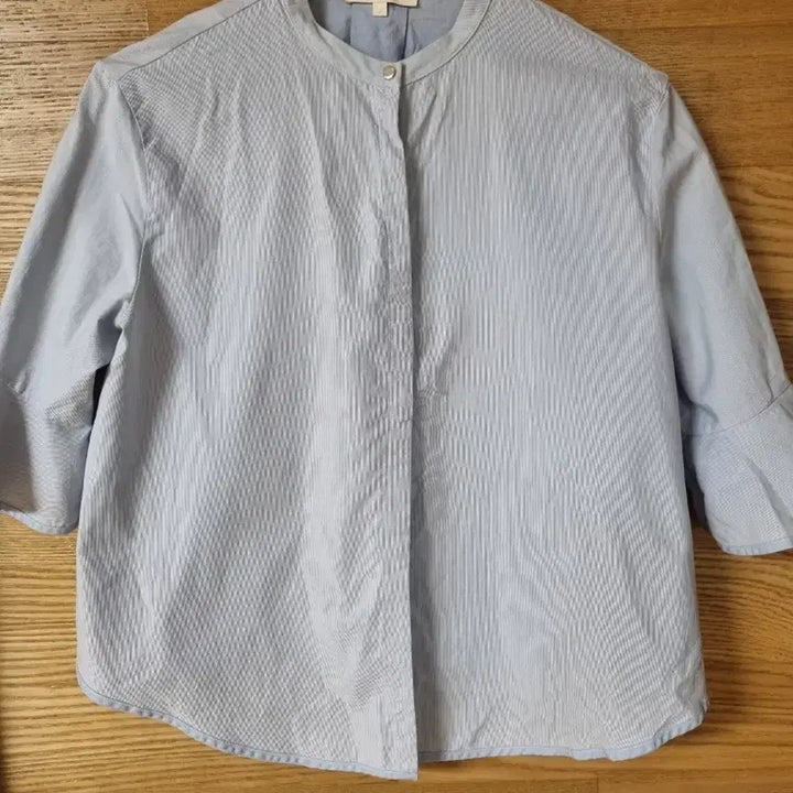[BUNJANG] Maje Striped Shirt Blouse / 마쥬 스트라이프 셔츠 블라우스