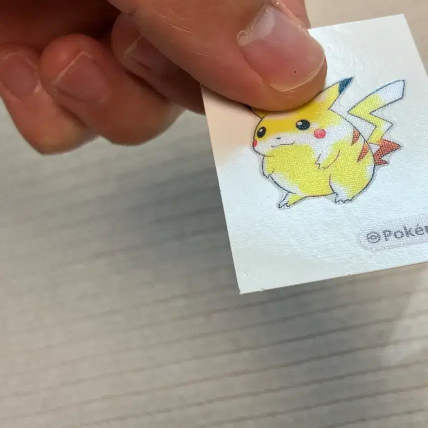 [BUNJANG] Pokemon 30th Anniversary Pikachu Sticker / 포켓몬빵 30주년 피카츄 띠부씰