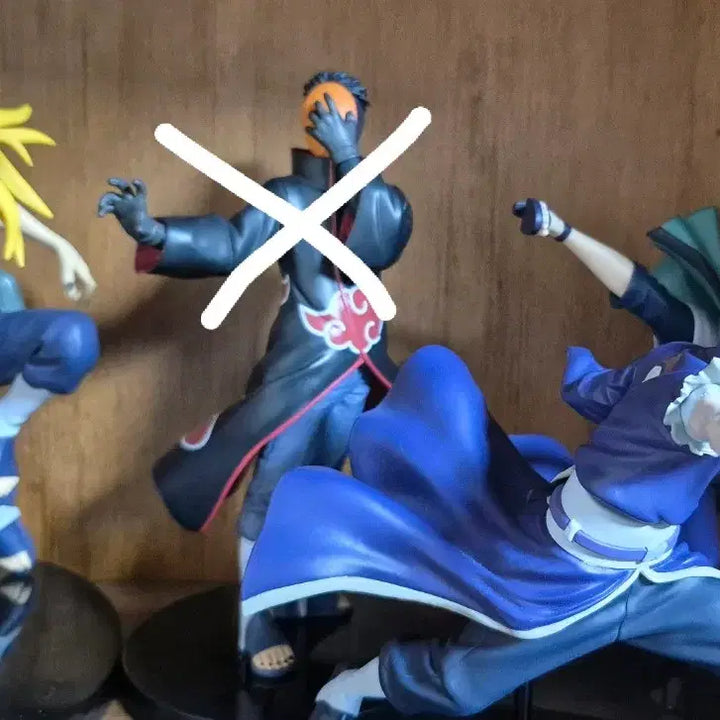 [BUNJANG] Naruto Akatsuki Deidara, Tsunade, Uchiha Obito Figure Bundle Set / 나루토 피규어 일괄 양도 아카츠키 데이다라 츠나데 우치하 오비토
