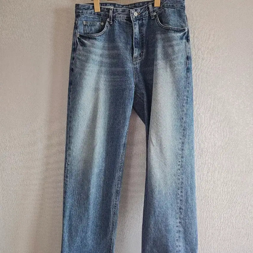 [BUNJANG] INNERROW Wide Tapered Denim Pants Size 3 / 인더로우 와이드 테이퍼드 데님 3사이즈