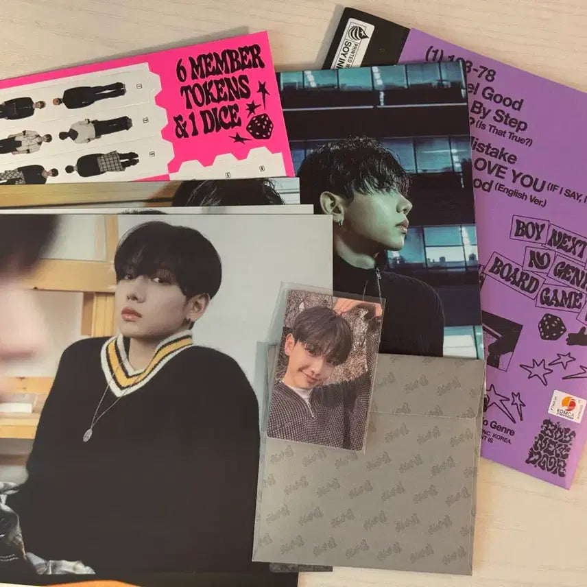 [BUNJANG] BOYNEXTDOOR NO SERIOUS NO Genre Board Game / 보이넥스트도어 노장르 명재현 풀세트