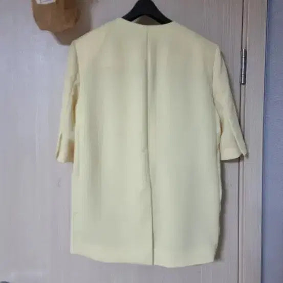 [BUNJANG] Lucky Chouette Short Sleeve Jacket / 럭키슈에뜨 반팔  자켓