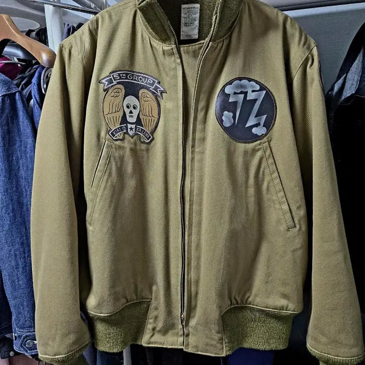 [BUNJANG] Buzz Rickson 72nd Bomb Wing Tanker Jacket XL / 버즈릭슨 탱커 자켓 XL(42) BOMBER BARONS