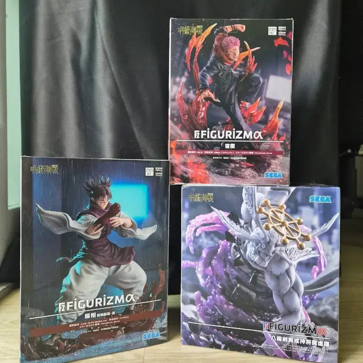 [BUNJANG] Jujutsu Kaisen Figuarts Mahito, Sukuna, Choso 3-Figure Set (Sealed) / (미개봉)주술회전 피규리즈마 마허라,스쿠나,쵸소우 3종세트 팝니다!!